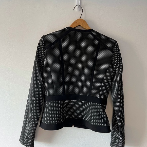 Calvin Klein Blazer with Black and Cream Pattern - Picture 6 of 6